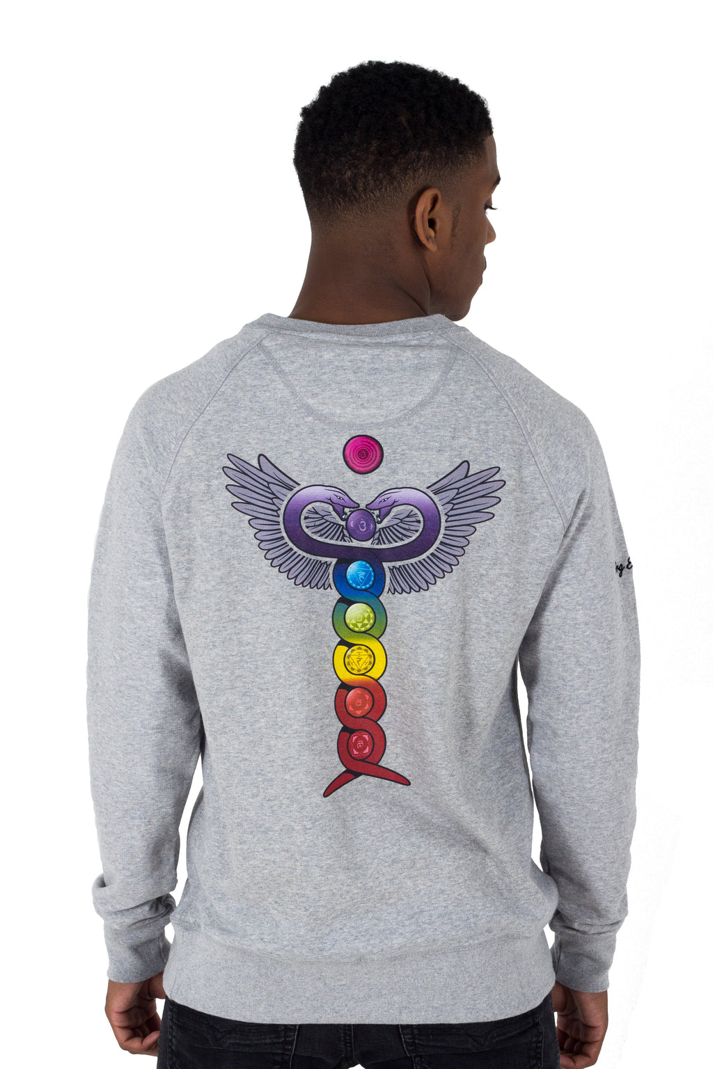 Chakra Sweatshirt, Grey