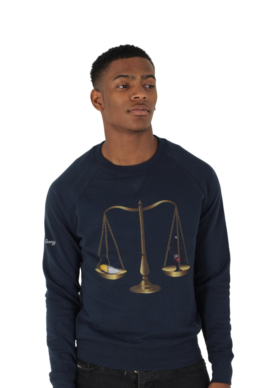 Scales of Ma'at Sweatshirt, Blue