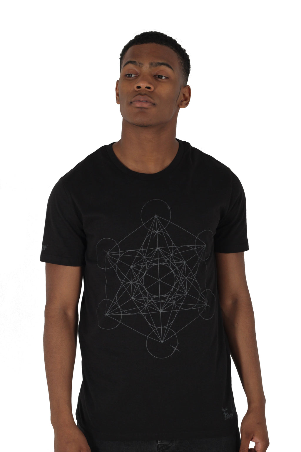 Metatron Cube T-Shirt, Black