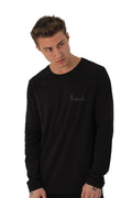 Fractal DNA Long Sleeve T-Shirt, Black