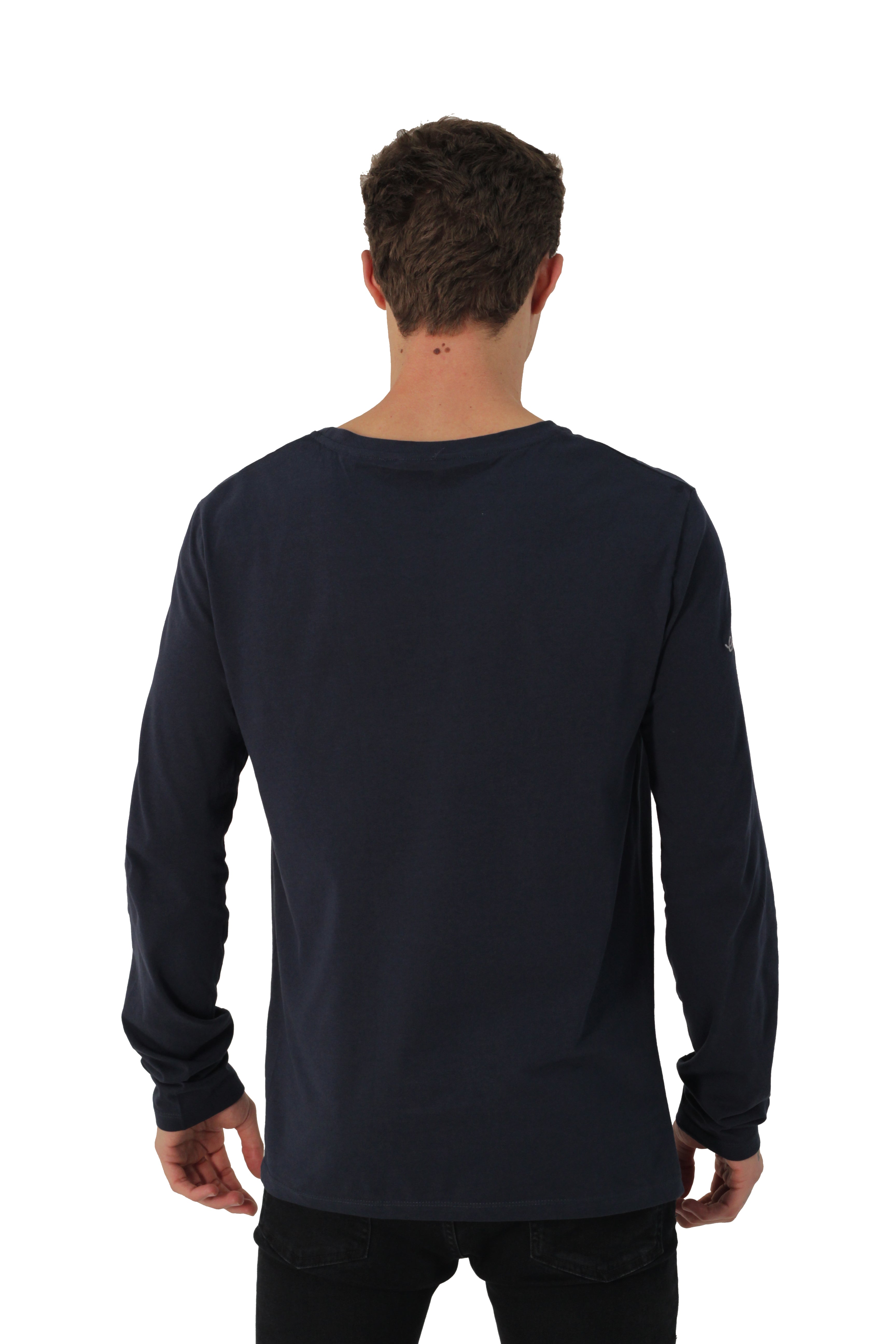 Fractal DNA Long Sleeve T-Shirt, Blue