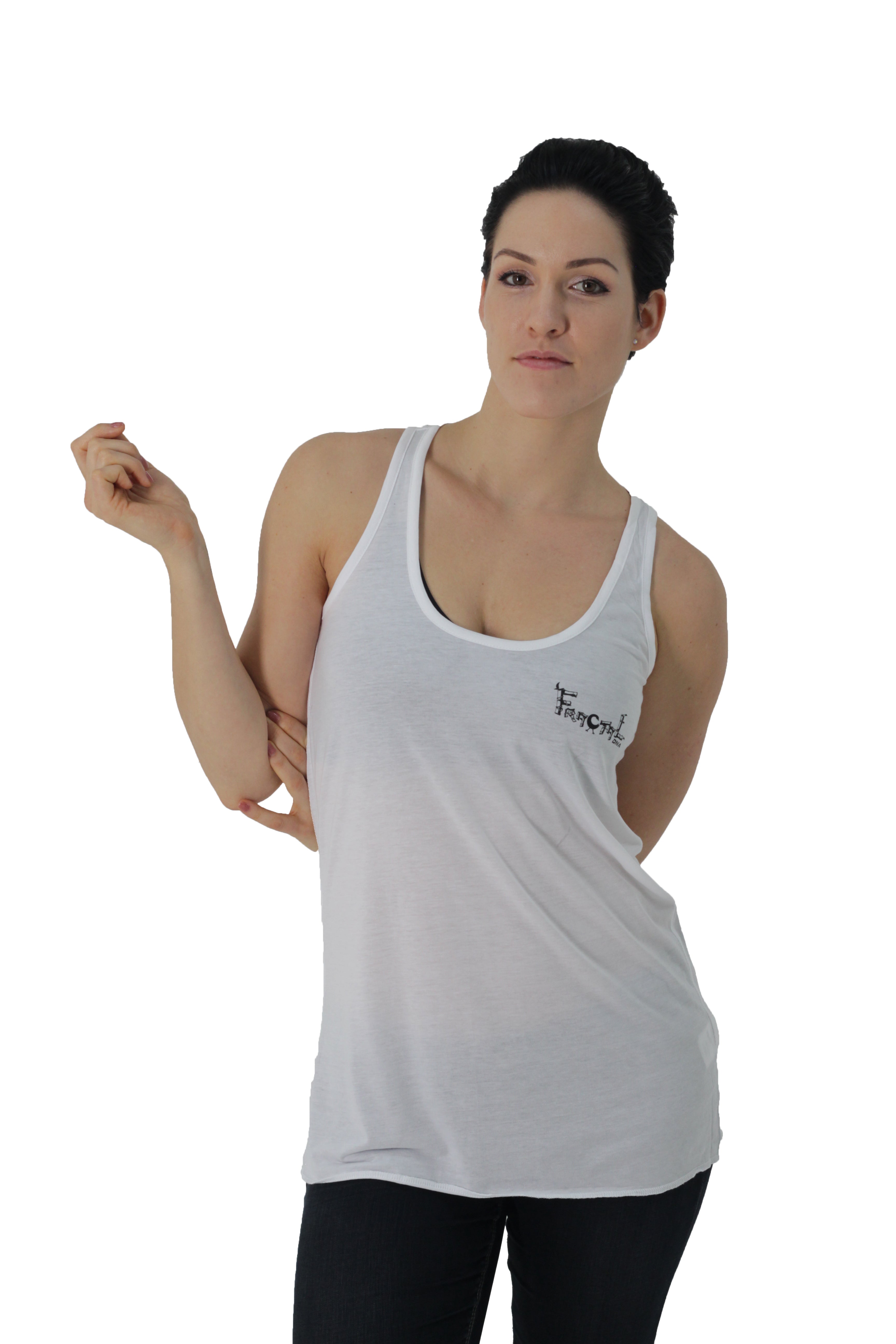 Fractal DNA Vest, White