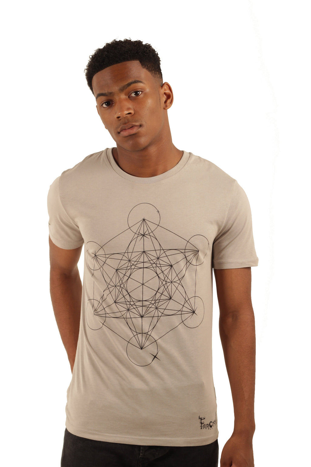 Metatron Cube T-Shirt, Grey