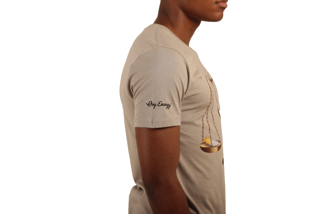 Scales of Ma'at T-Shirt, Grey