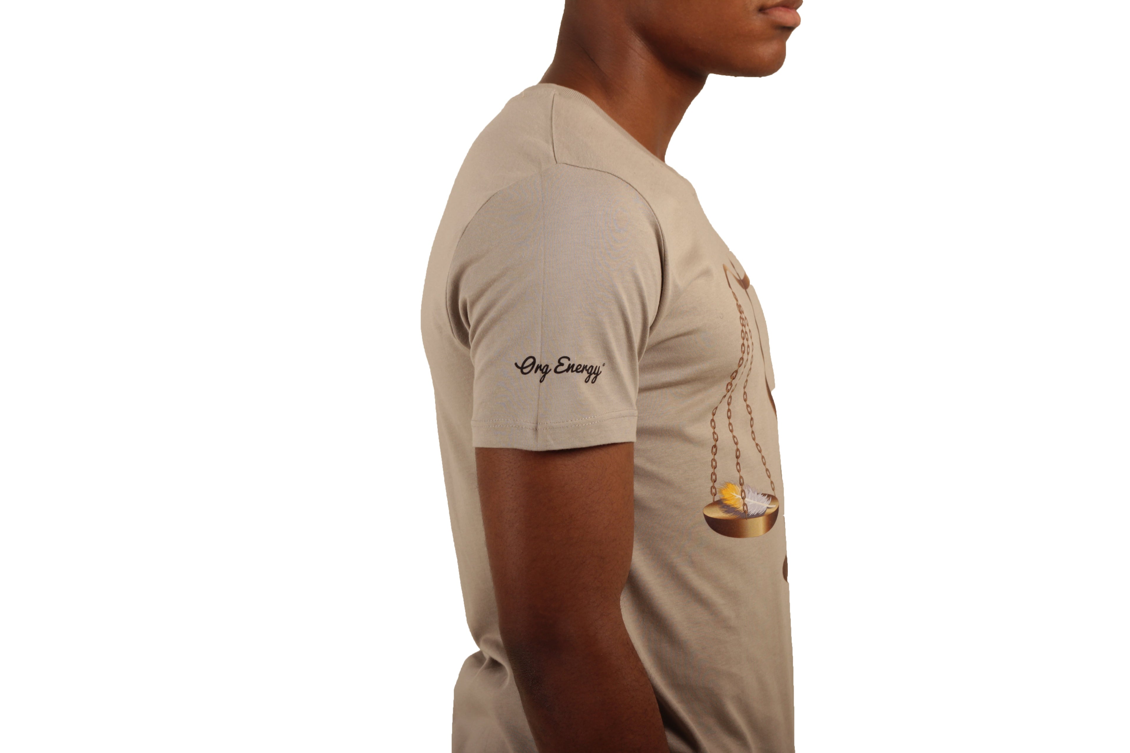 Scales of Ma'at T-Shirt, Grey