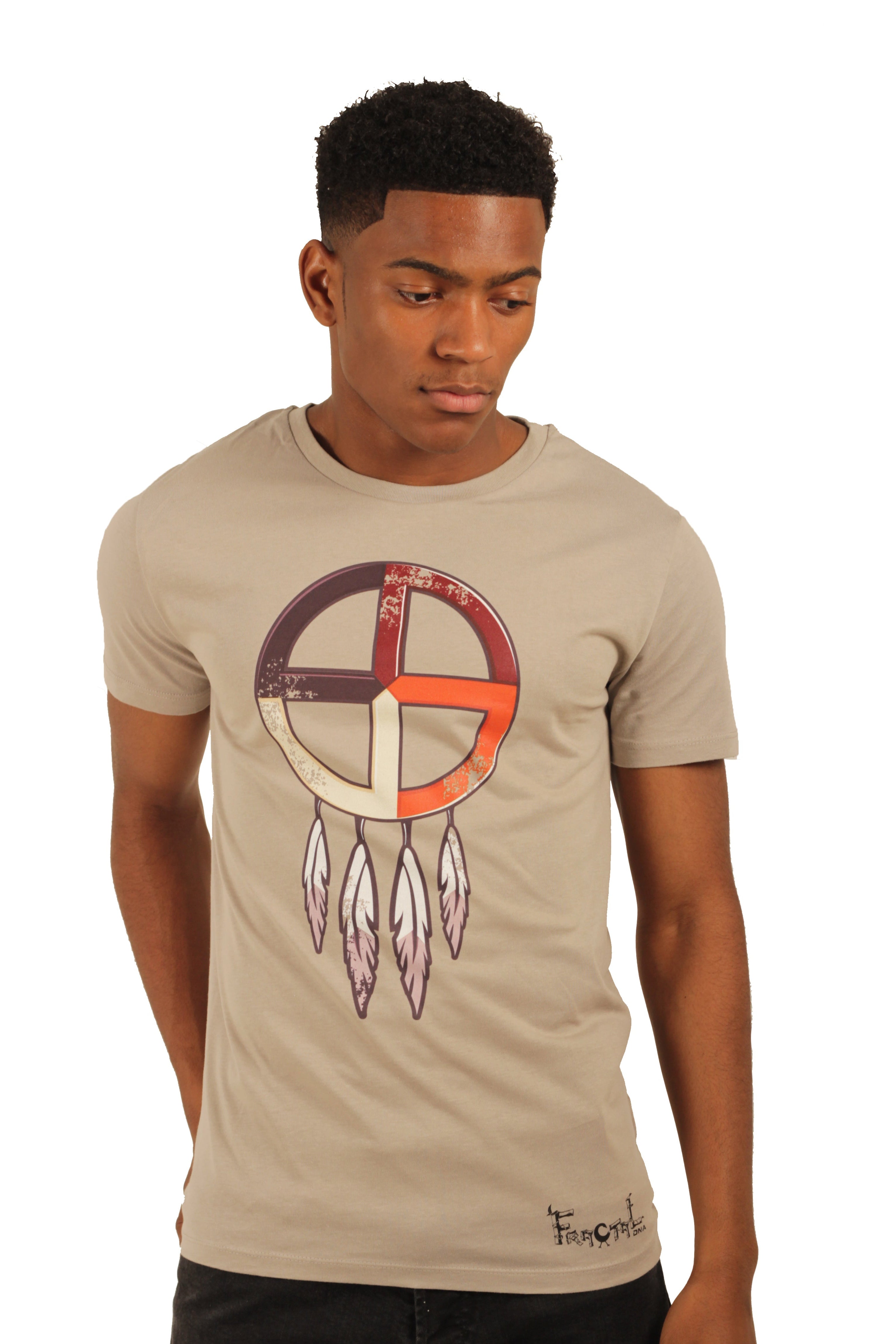 Medicine Wheel T-Shirt, Grey