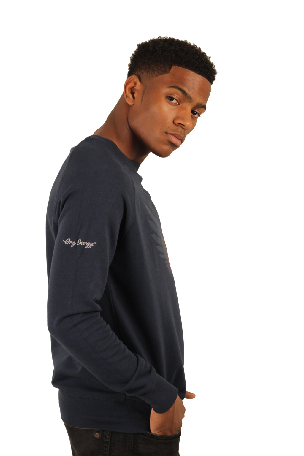 Triple Flame Sweatshirt, Blue