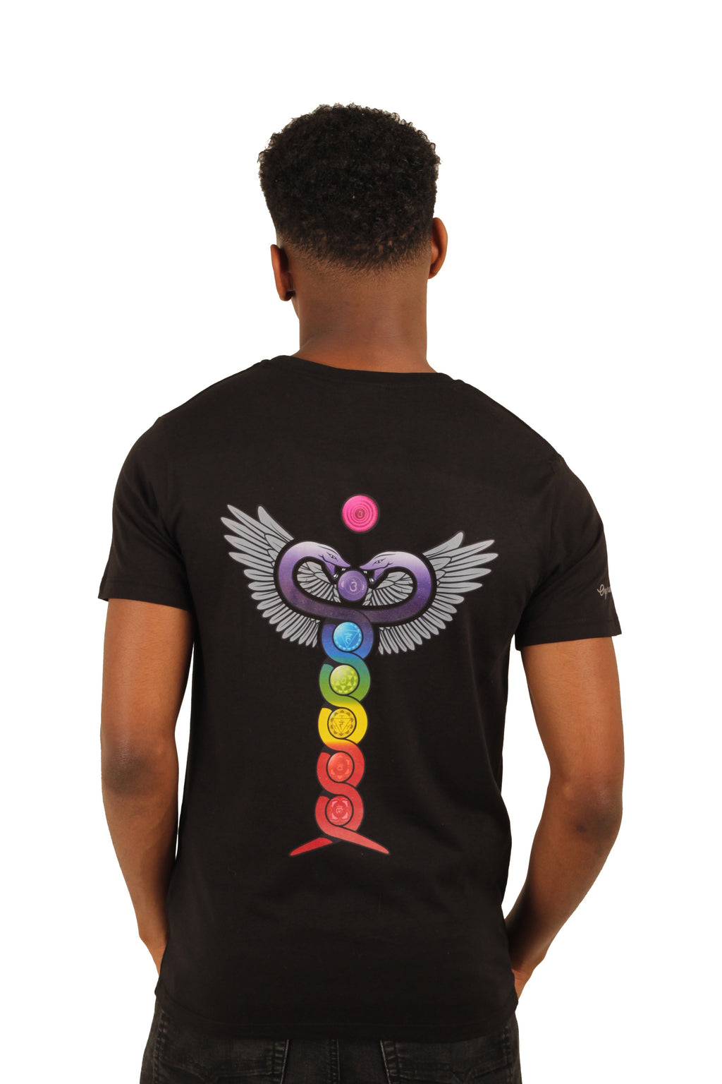 Chakra T-Shirt, Black