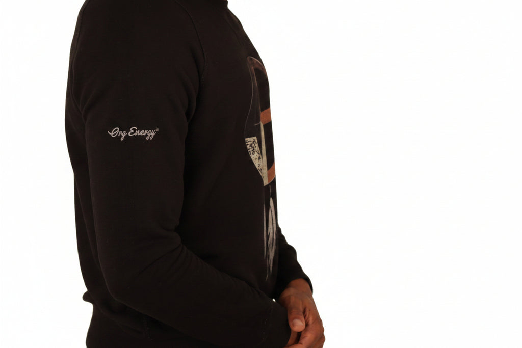 Medicine Wheel Sweatshirt, Black