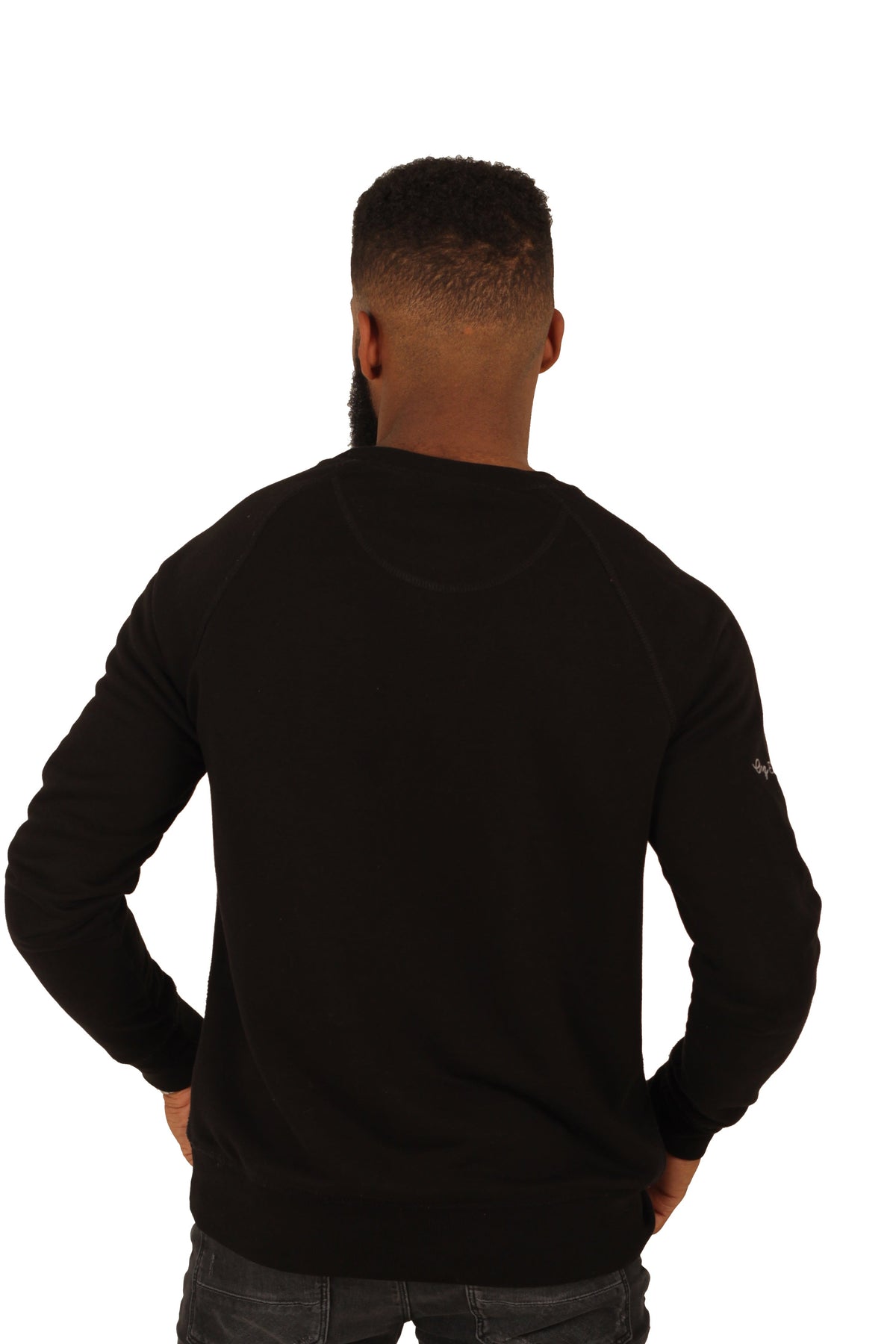 Triple Flame Sweatshirt, Black