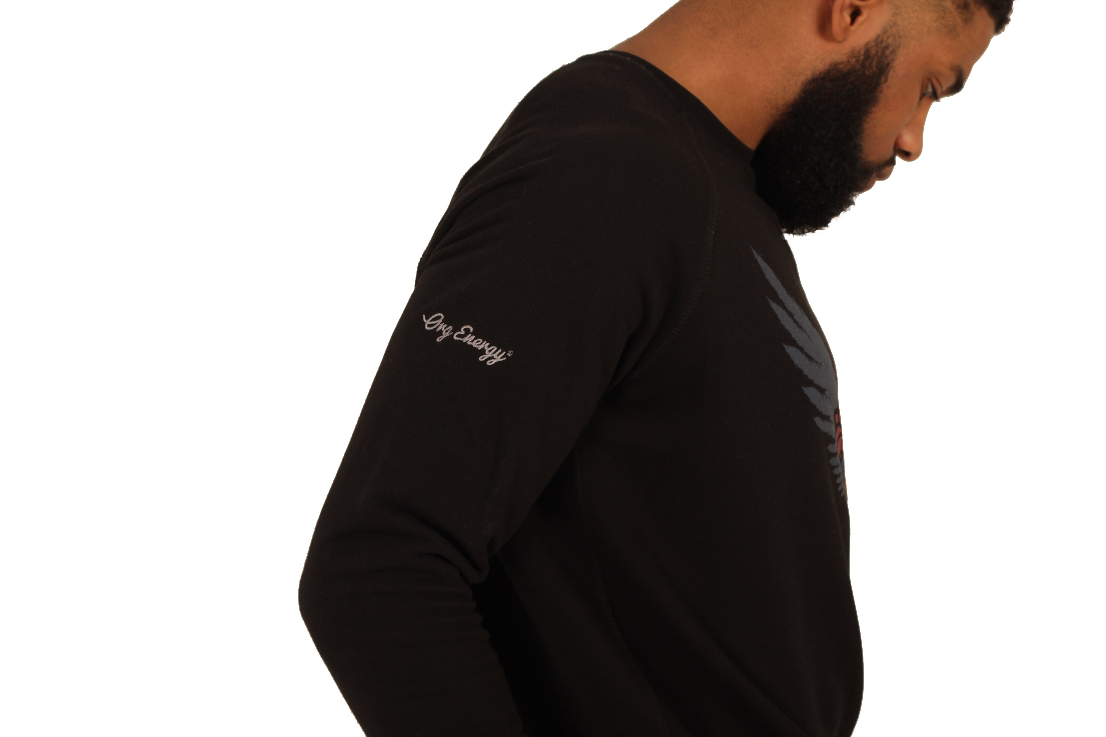 Triple Flame Sweatshirt, Black